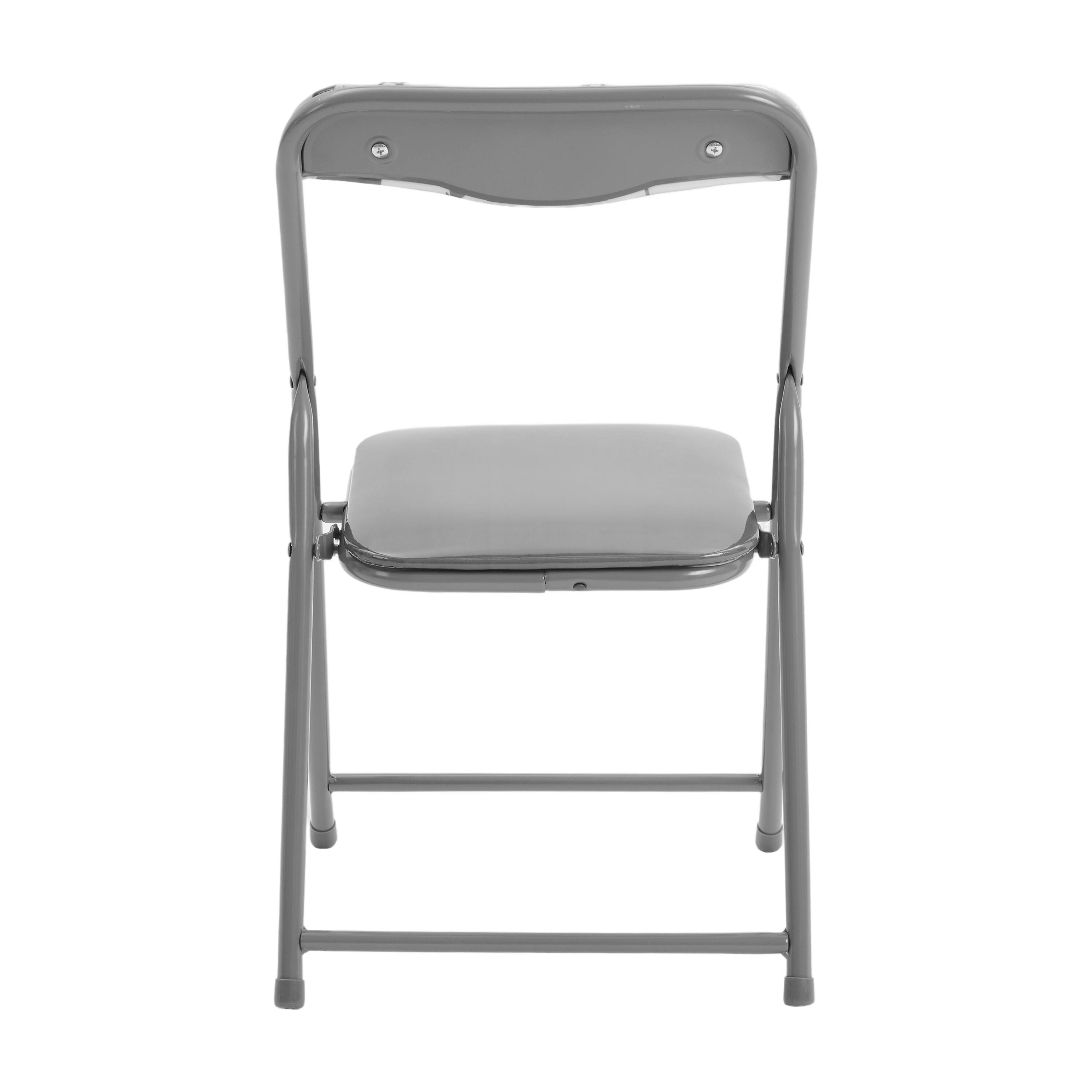 Alt View 9. Emma + Oliver - Kids 5 Piece Folding Table and Chair Set - Kids Activity Table Set - Printed.
