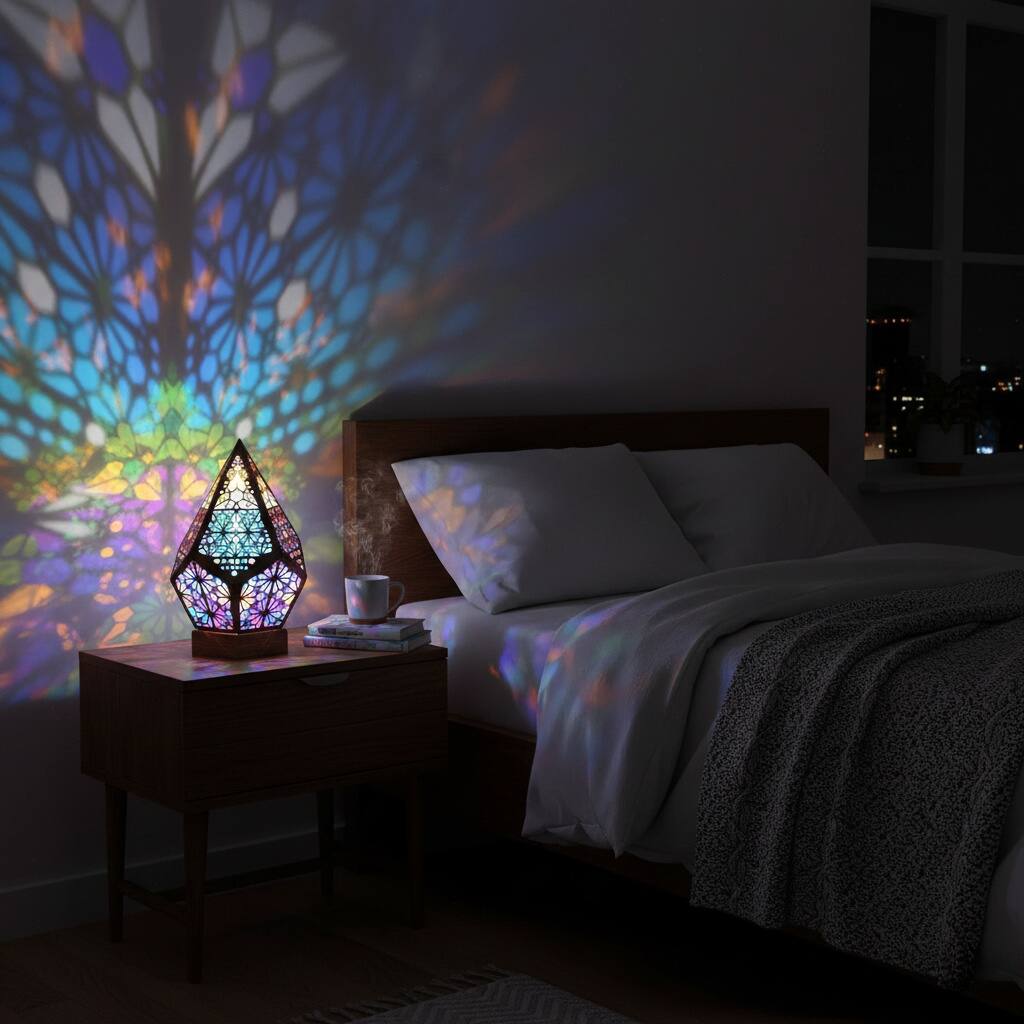 Angle. Lamp Depot - Colorful LED Table Lamp.