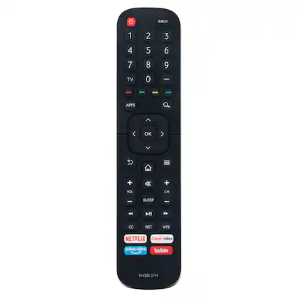 INPUT 1 2 3 4 5 6 7 8 9 TV 0 - + OK CH VOL - SLEEP CC NRT MTS NETFLIX Claro-video prime video YouTube EN2BL27H