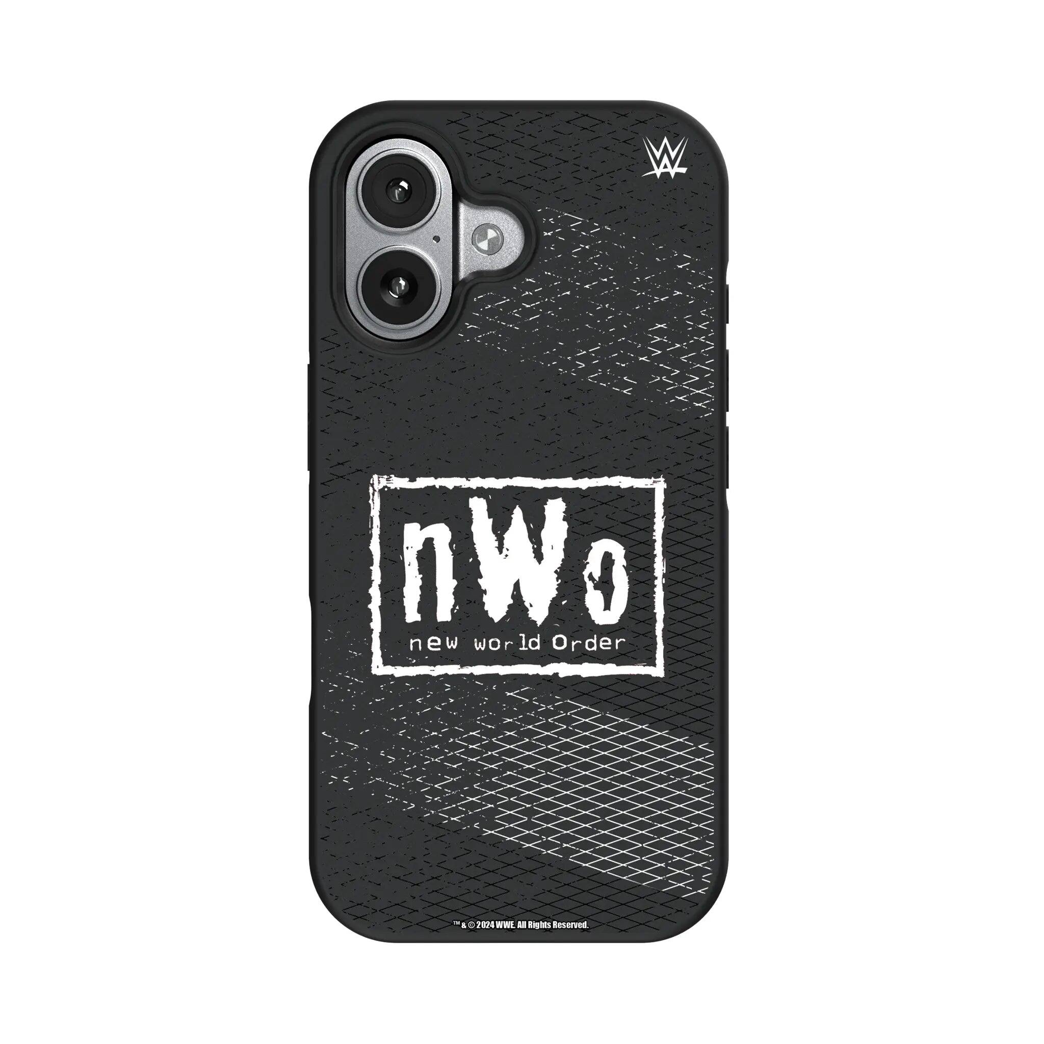 Keyscaper - WWE - WWE Steel Bump Phone Case - Apple iPhone 17 - New World Order