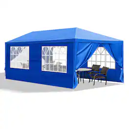 Winado - (10'x20') Outdoor Party Tent, Patio Canopy Tent Gazebo with Removable Sidewalls Instant Event Tent for Cater Events
