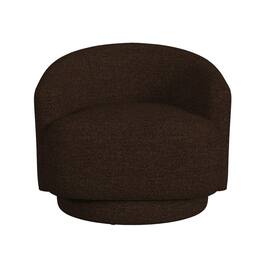 Picket House Furnishings - Oasis Swivel Chair in JH - CHOCOLATE