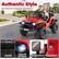 Authentic Style
Give kids an immersive experience
- SPEED
- GRAVITY
- OPFIGNO
- M2 d
- ORIVE
- Seat Belt
- Bright LED Headlights
- Rear-view Mirrors
- Taillight Stickers