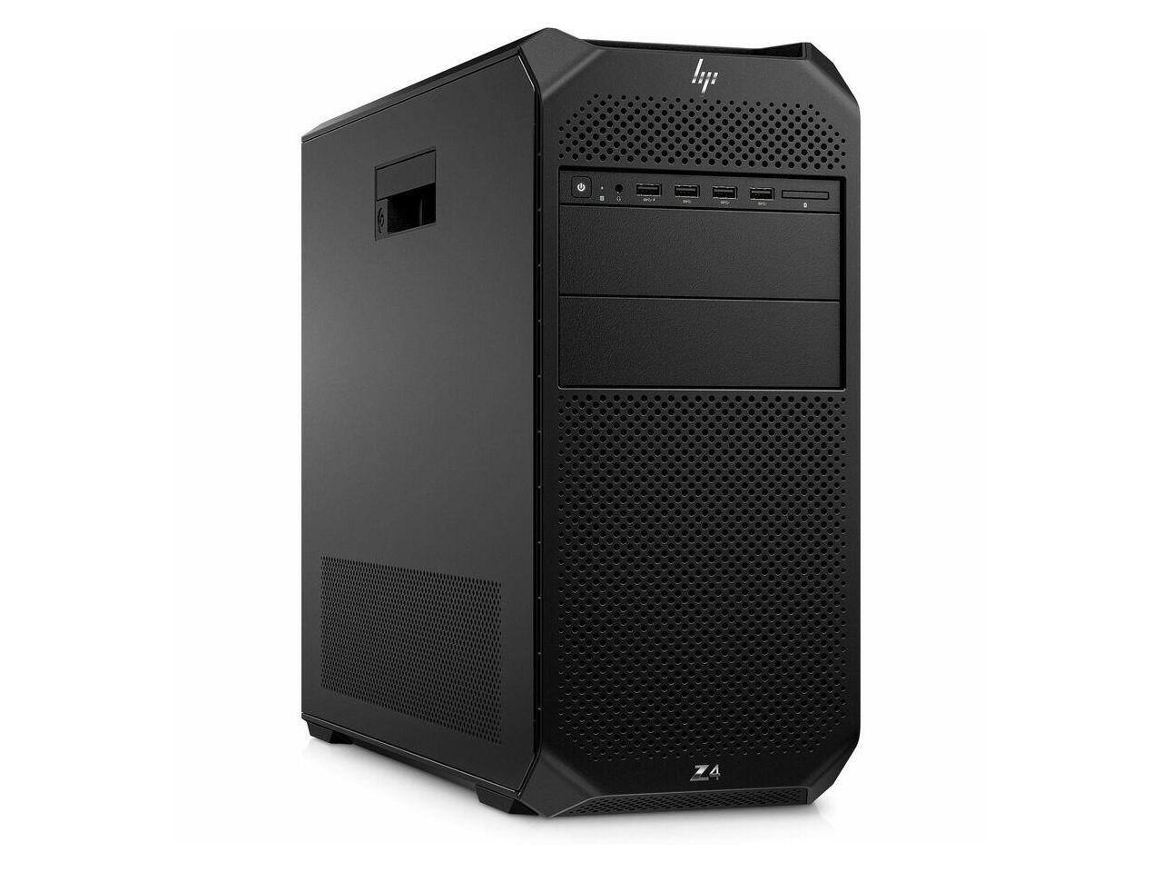 Alt View 4. HP - HP Z4 G5 Workstation - Xeon w3-2535, 32 GB, 1 TB SSD, Intel W790, RTX A1000 8 GB, Windows 11 Pro - Black.