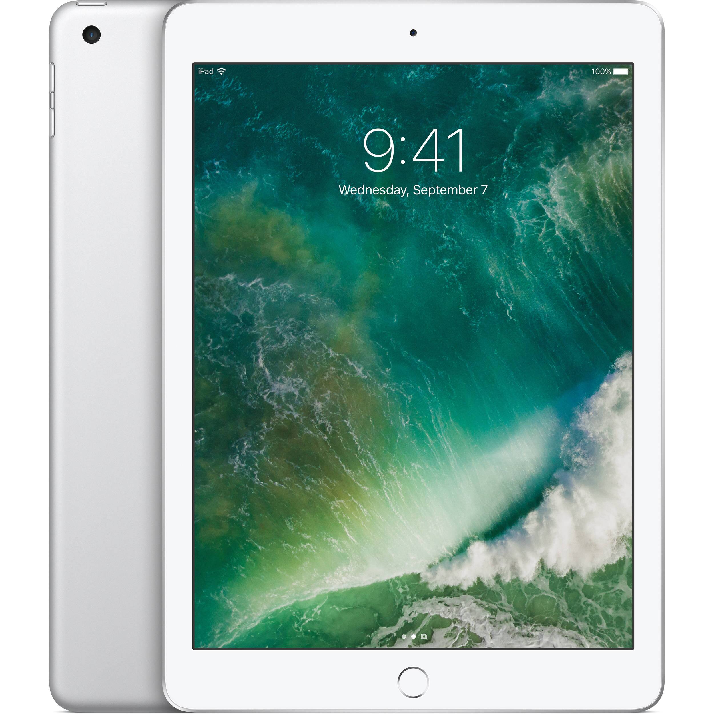 Apple - Refurbished Excellent - 9.7" iPad 2017 32GB Wi-Fi Only - Silver