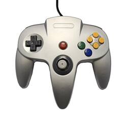 Mars Devices - Replacement Controller for Nintendo N64 - Silver