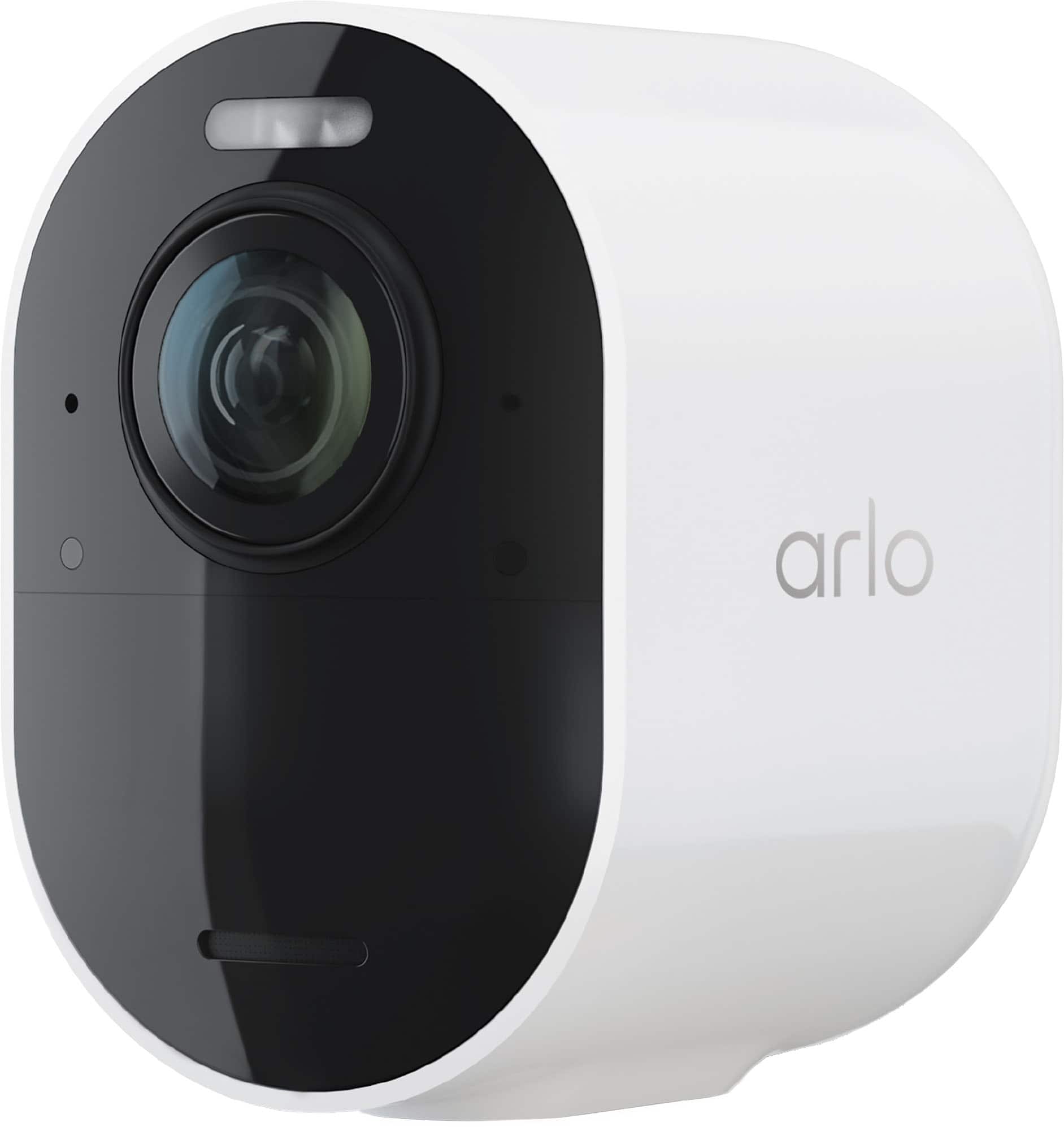 Arlo - Ultra Outdoor Security Camera 4K HDR (3rd Gen, 2025 Release) - Wireless, Rechargeable Battery, Add-On Cam - White - Front_Zoom