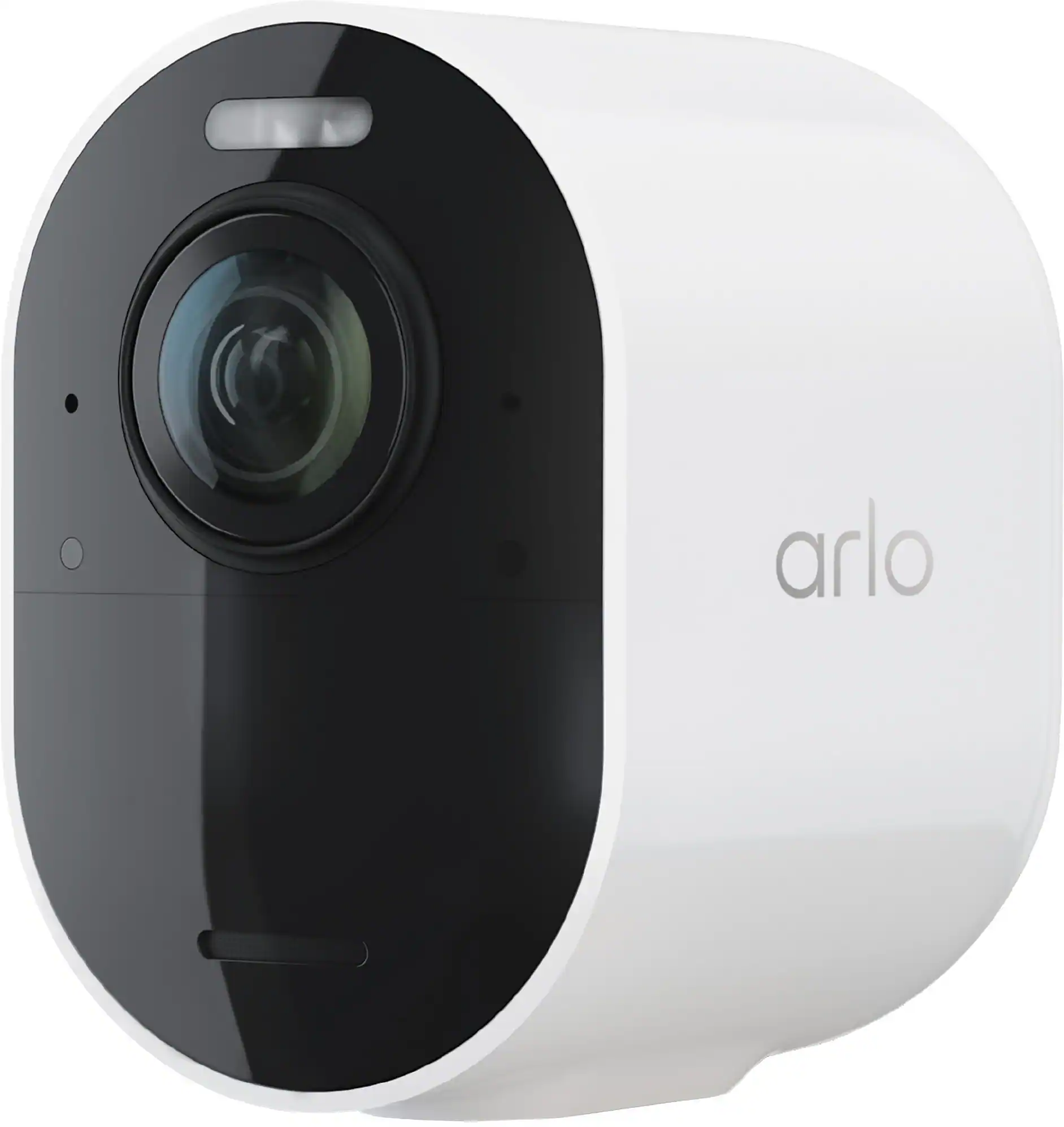 Front. Arlo - Ultra Outdoor Security Camera 4K HDR (3rd Gen, 2025 Release) - Wireless, Rechargeable Battery, Add-On Cam - White.
