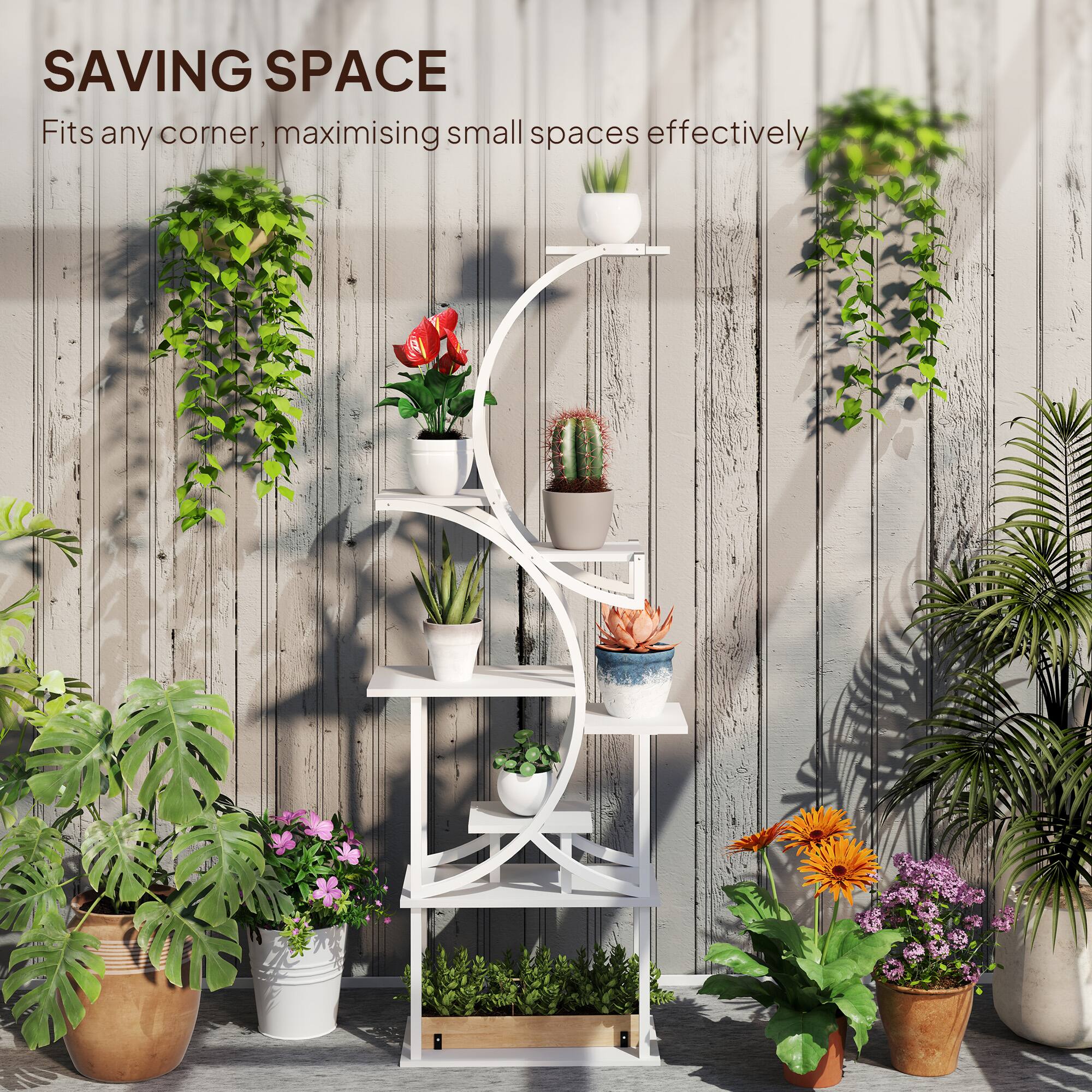 SAVING SPACE  
Fits any corner, maximising small spaces effectively