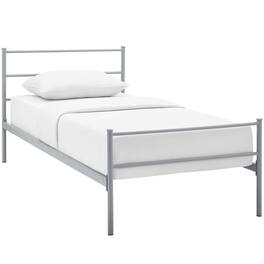 Modway - Alina Platform Twin Bed Frame - Gray