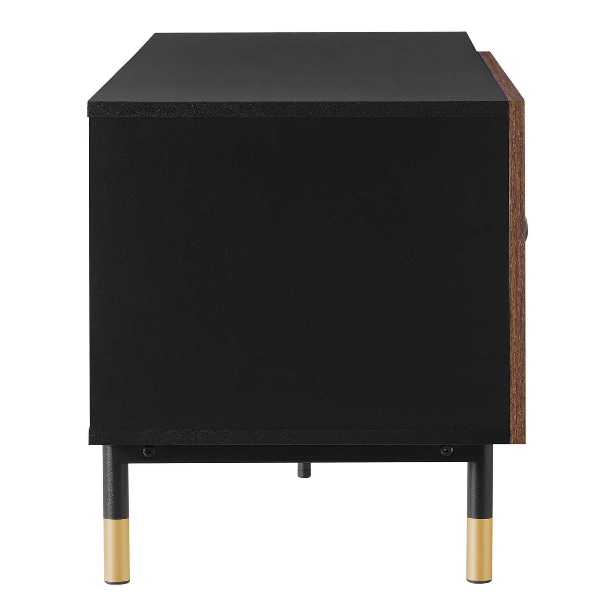 Alt View 2. Modway - Nexus 60" TV Stand by Modway - Black Walnut.