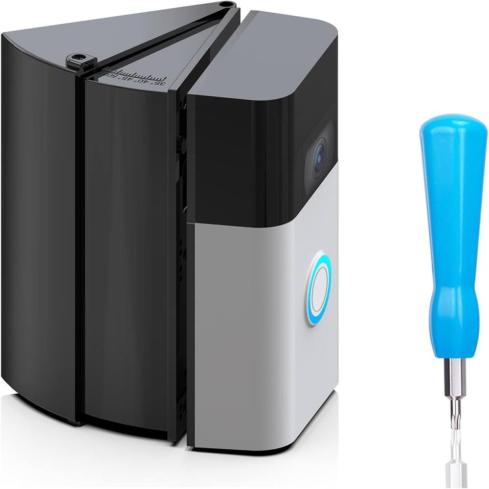 black: Style: for Video Doorbell 1/4 Battery Plus