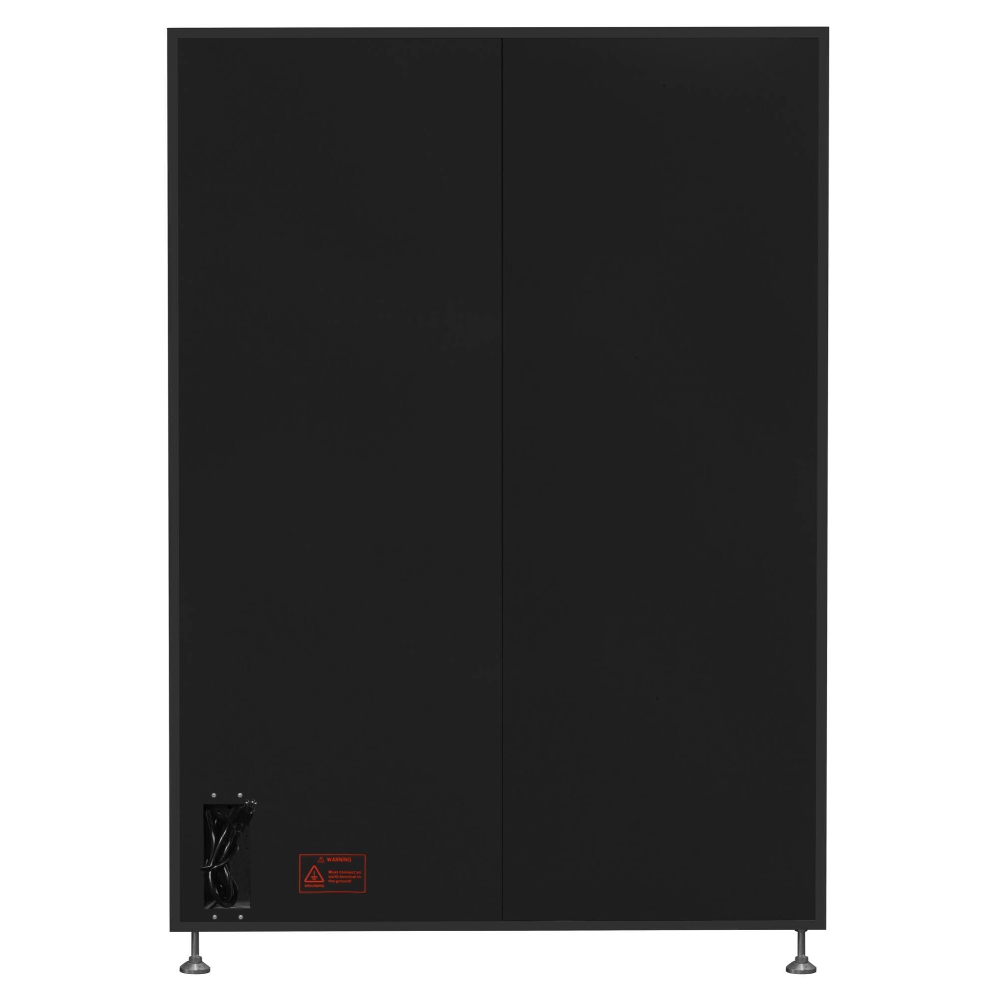 Alt View 8. Koolmore - 50 in. Non-Refrigerated 60-Slot Snack Vending Machine with 22-inch Touch Screen, Bill and Coin Acceptor in Black - Black.