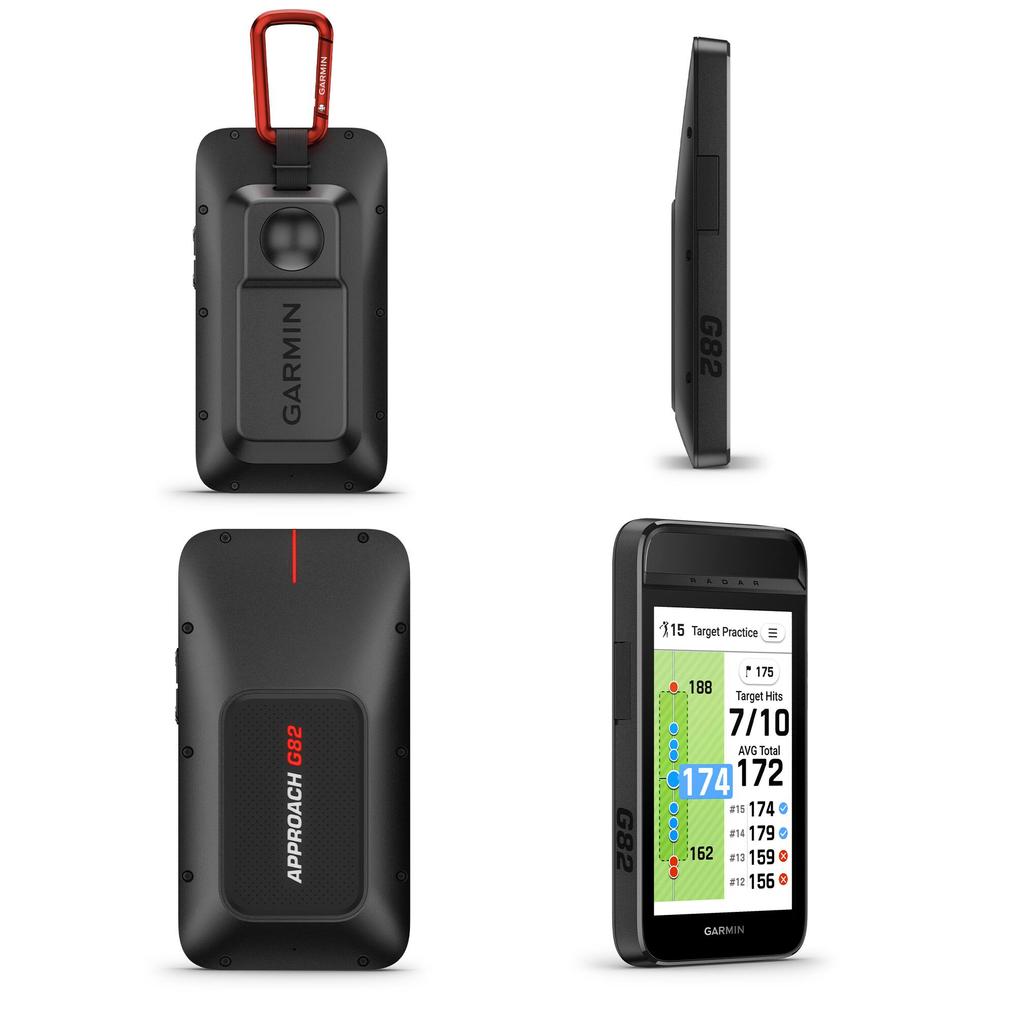 Garmin Approach G82 Launch Monitor and Premium GPS Golf Handheld