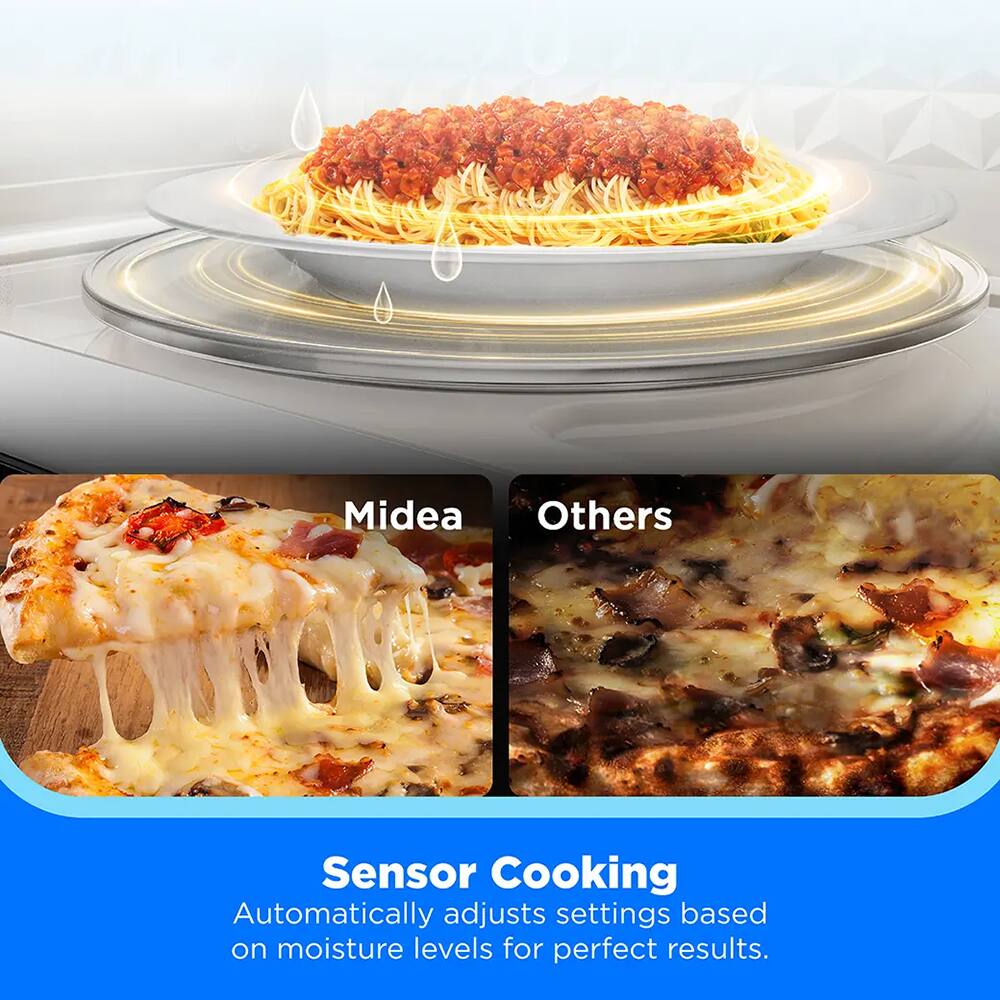 Midea Others Sensor Cooking Automatically adjusts settings based on moisture levels for perfect results.