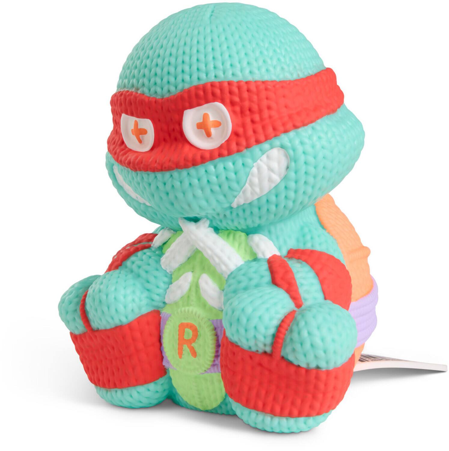 Alt View 1. Handmade by Robots - Teenage Mutant Ninja Turtles (TMNT) - Raphael Blacklight Limited Edition Vinyl Figure   - COLLECTIBLES - Multicolor.