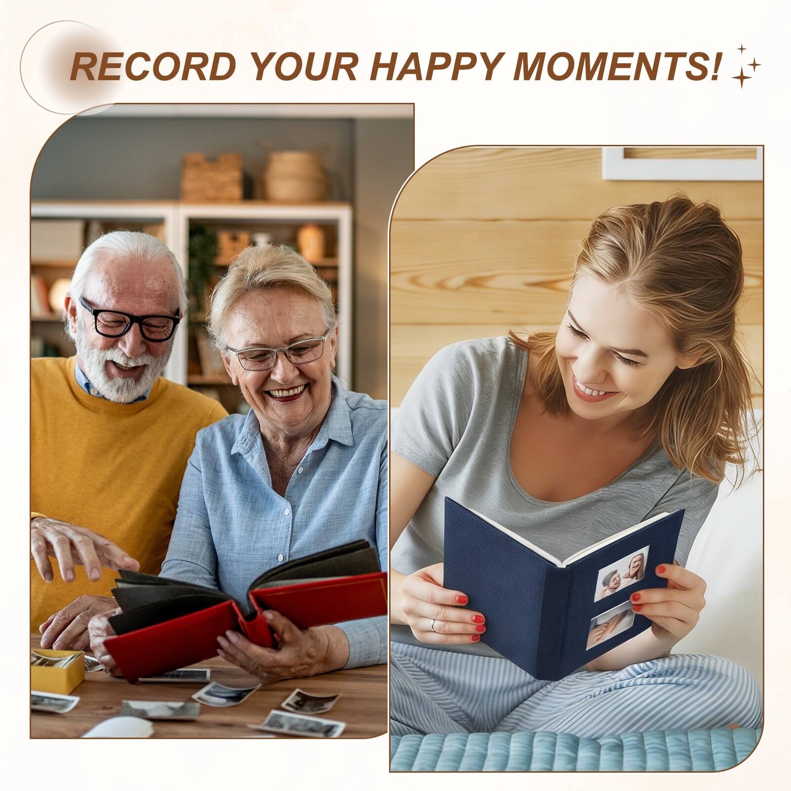 RECORD YOUR HAPPY MOMENTS!