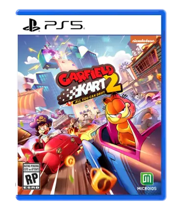 PS5 nickelodeon GARFIELD 2 BAKART ALL YOU CAN DRIFT RATING PENDING COTE en ATTENTE RP ESRB MICROIDS - [RP (Rating Pending)]