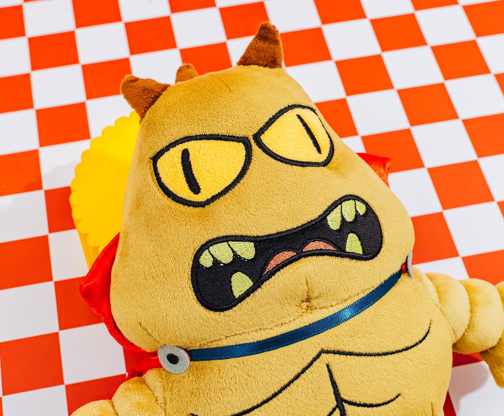 Alt View 5. Toynk - Futurama Lrrr 8-Inch Collector Plush - Brown.