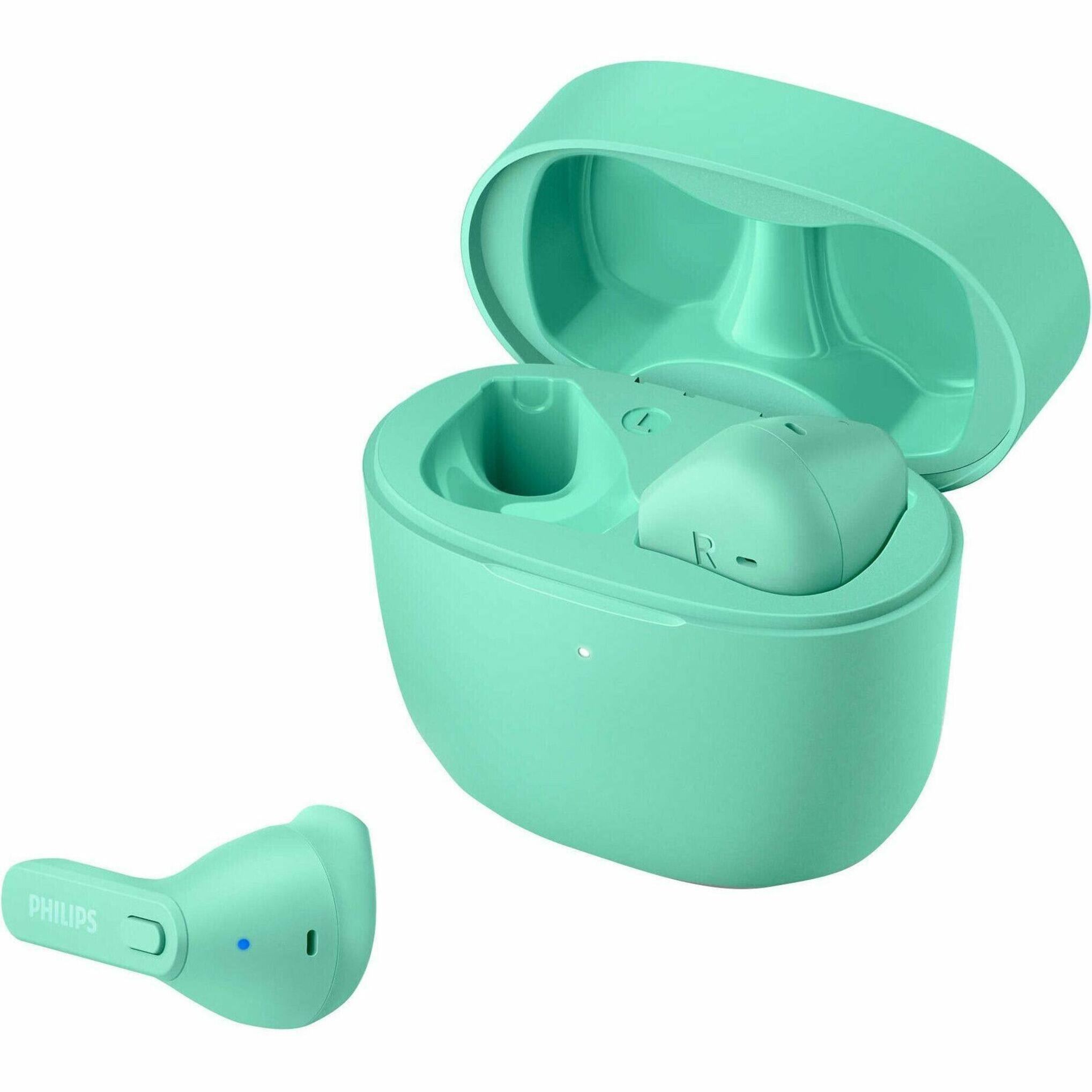 Alt View 16. Philips - TAT2236GR True Wireless Earbuds - Green.