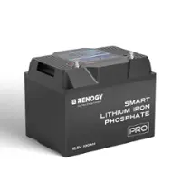 Renogy - 12V 100Ah Pro Smart Lithium Iron Phosphate Battery w/Bluetooth & Self-heating Function - Front_Zoom