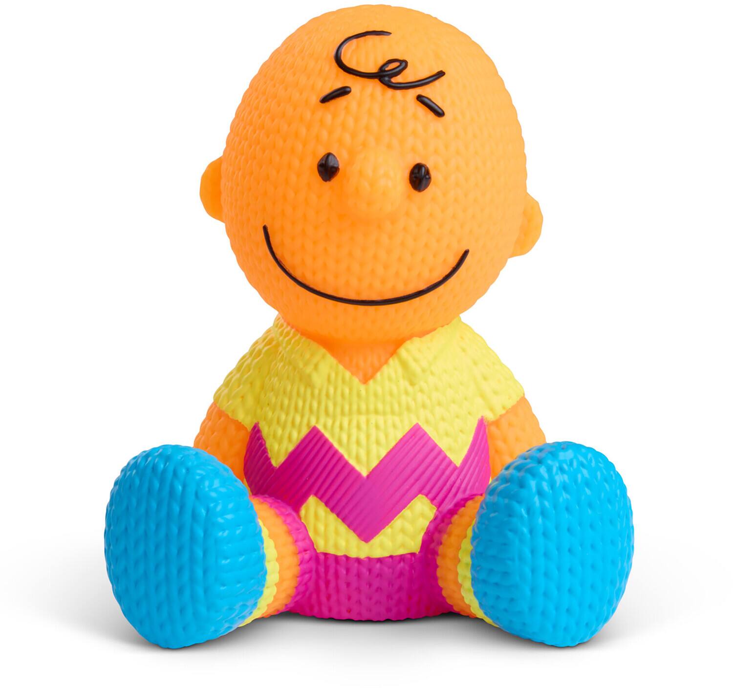 Peanuts - Charlie Brown Blacklight Limited Edition Vinyl Figure – Handmade by Robots - COLLECTIBLES