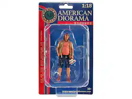"Campers" Figure 2 for 1/18 Scale Models by American Diorama - Multi