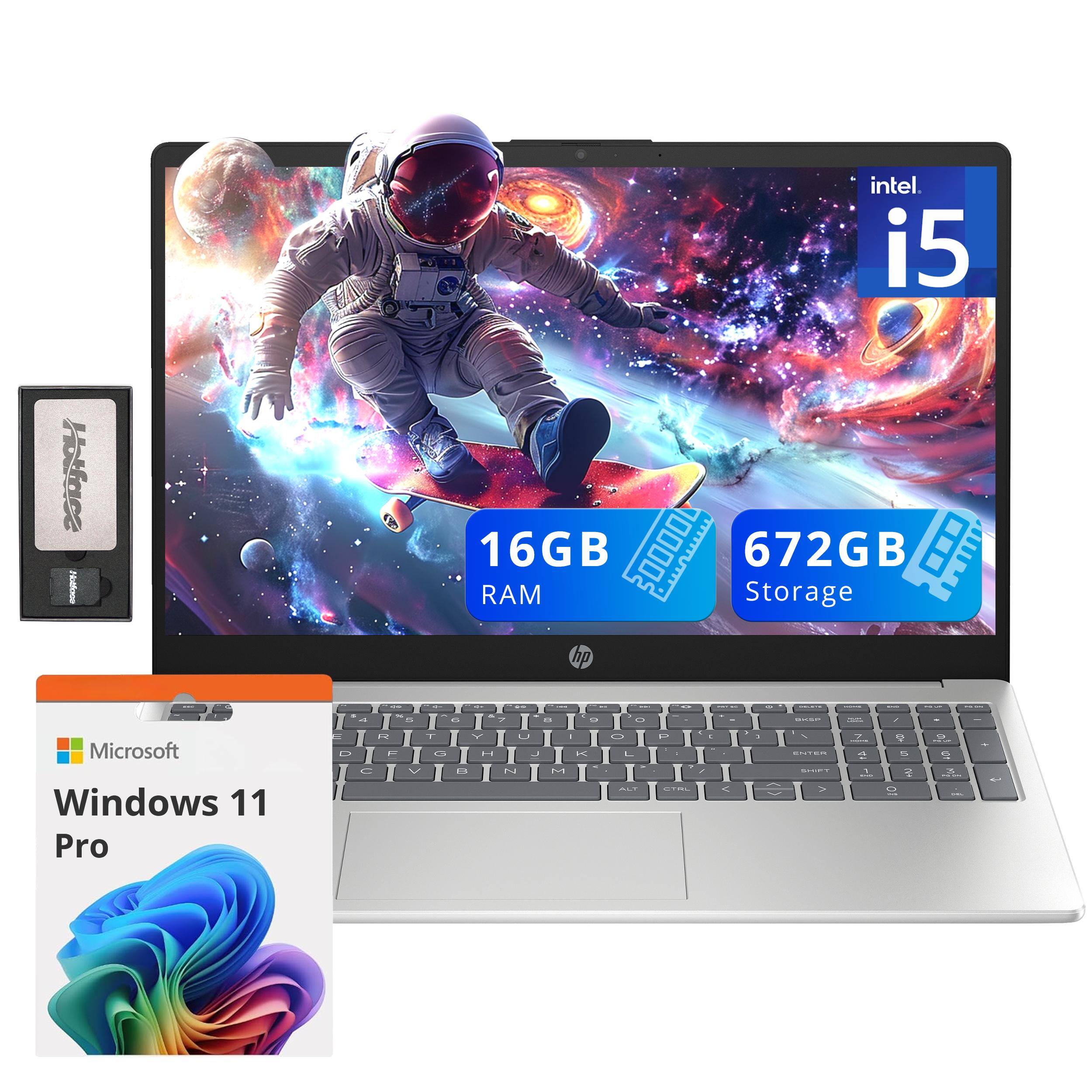 Intel i5  
16GB RAM  
672GB Storage  
Microsoft Windows 11 Pro