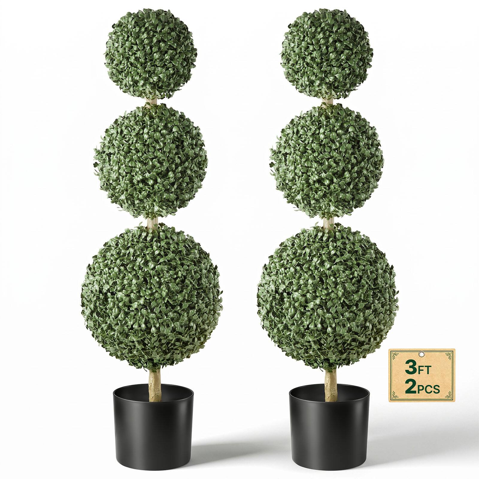 2PCS 3FT
