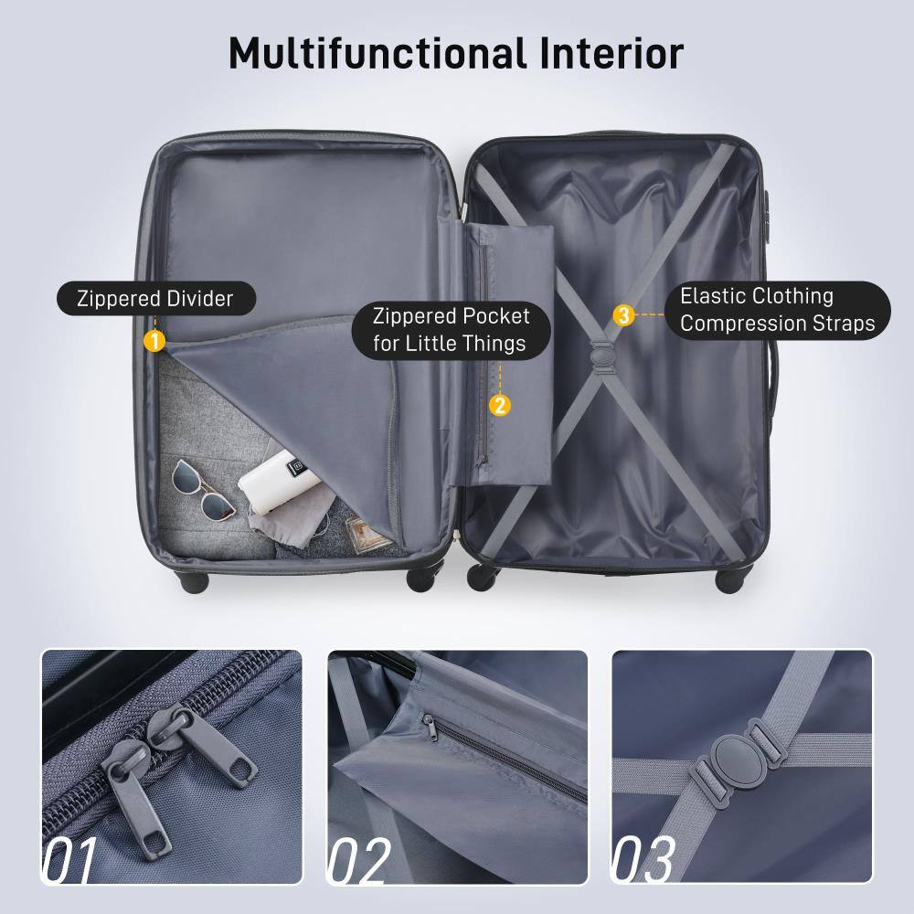Multifunctional Interior

1. Zippered Divider
2. Zippered Pocket for Little Things
3. Elastic Clothing Compression Straps