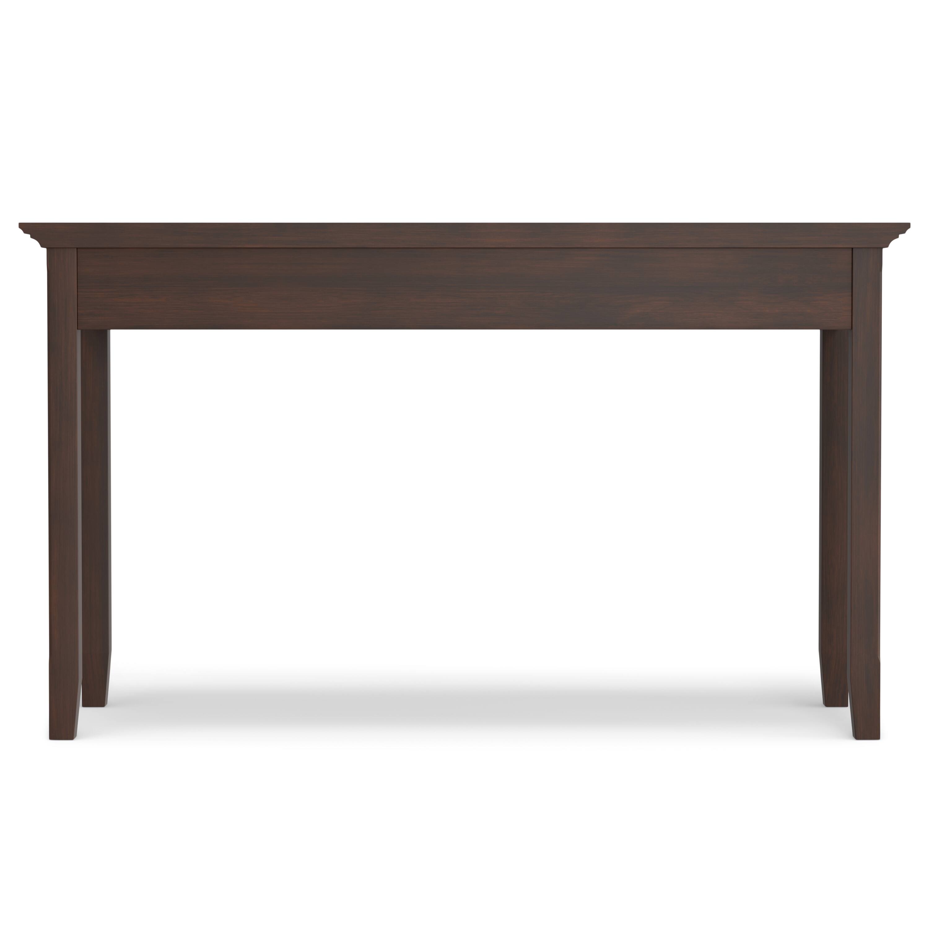 Alt View 1. Simpli Home - Amherst SOLID WOOD Transitional 54 inch Wide Desk in Russet Brown - Russet Brown.