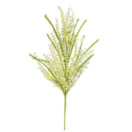 BreeBe - Millet Heather & Grass Bush Cream & Yellow 24" - Cream, Yellow, Green