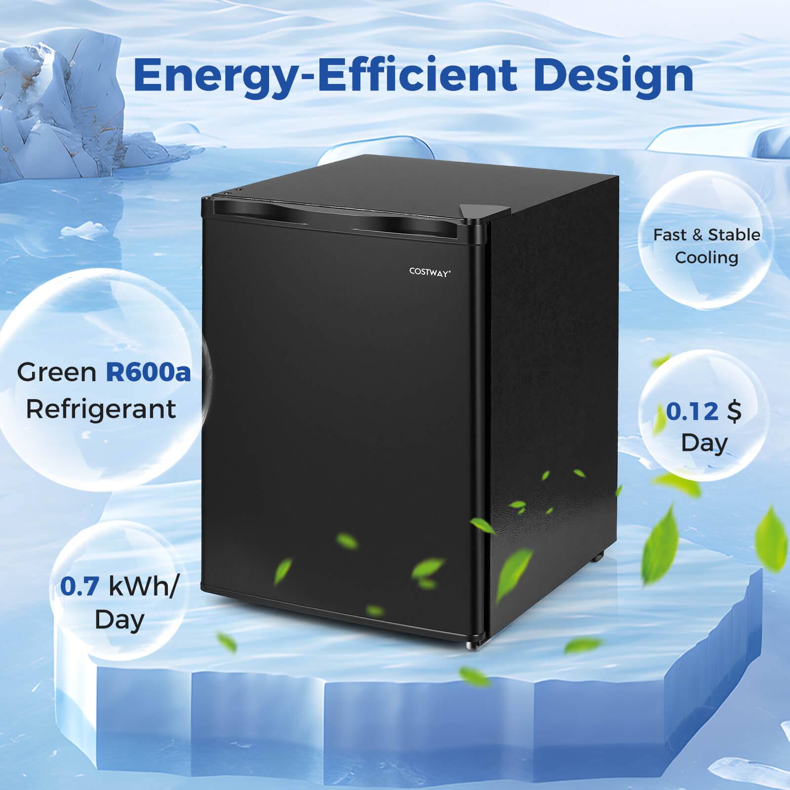 Energy-Efficient Design

Green R600a Refrigerant

0.7 kWh/Day

Fast & Stable Cooling

0.12 $ Day