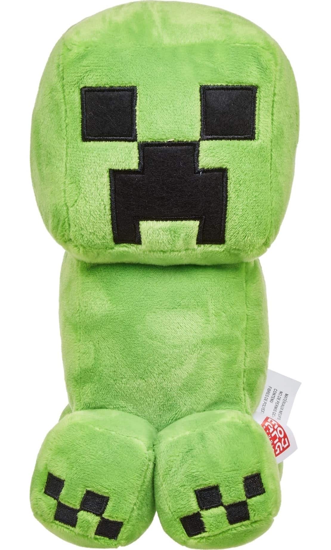 Mattel - Minecraft Basic 8-inch Plush Stuffed Animal Figure, Soft Doll - Creeper