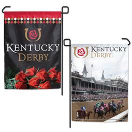 WinCraft - Kentucky Derby 12" x 18" Double-Sided Garden Flag - Black