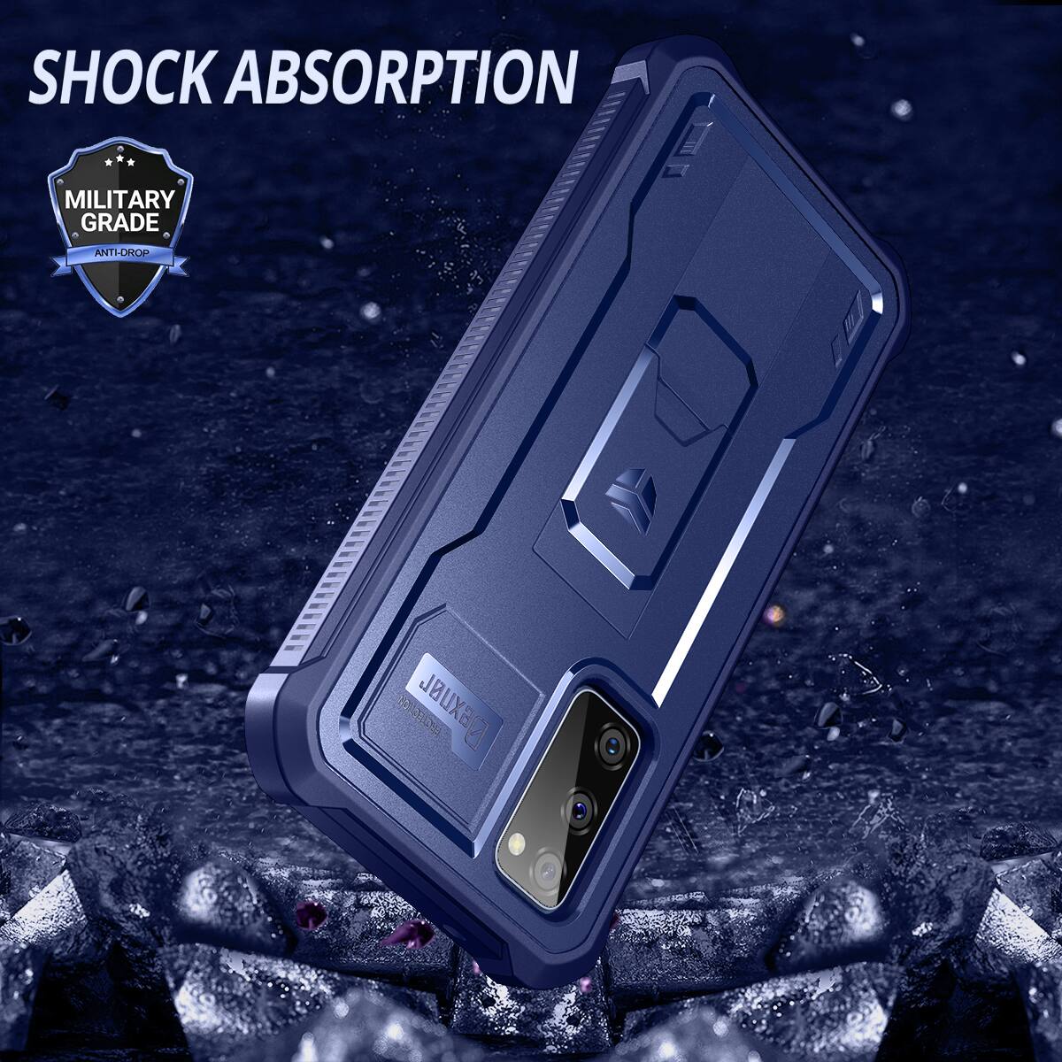 SHOCK ABSORPTION  
MILITARY GRADE  
ANTI-DROP  
JBLUX80  
VOLTELEN