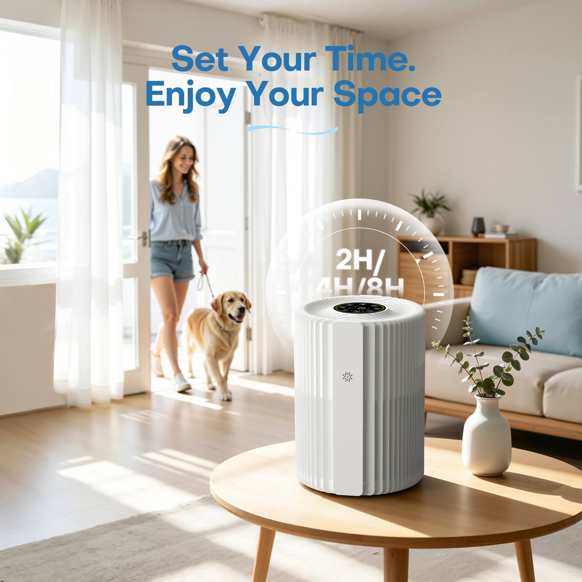 Set Your Time. Enjoy Your Space  
2H/4H/8H