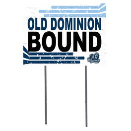 Jardine - Old Dominion Monarchs 18'' x 24'' Bound Yard Sign - White
