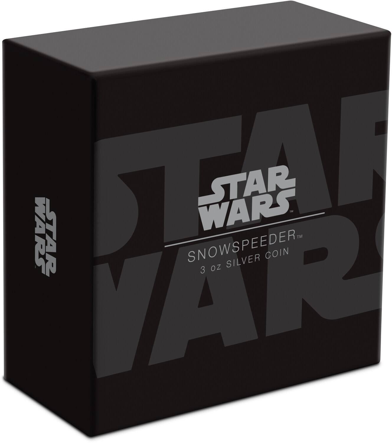 STAR WARS  
SNOWSPEEDER™  
3 OZ SILVER COIN