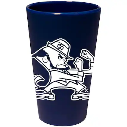Front. WinCraft - Notre Dame Fighting Irish 16oz. Silicone Pint Glass - Multicolor.