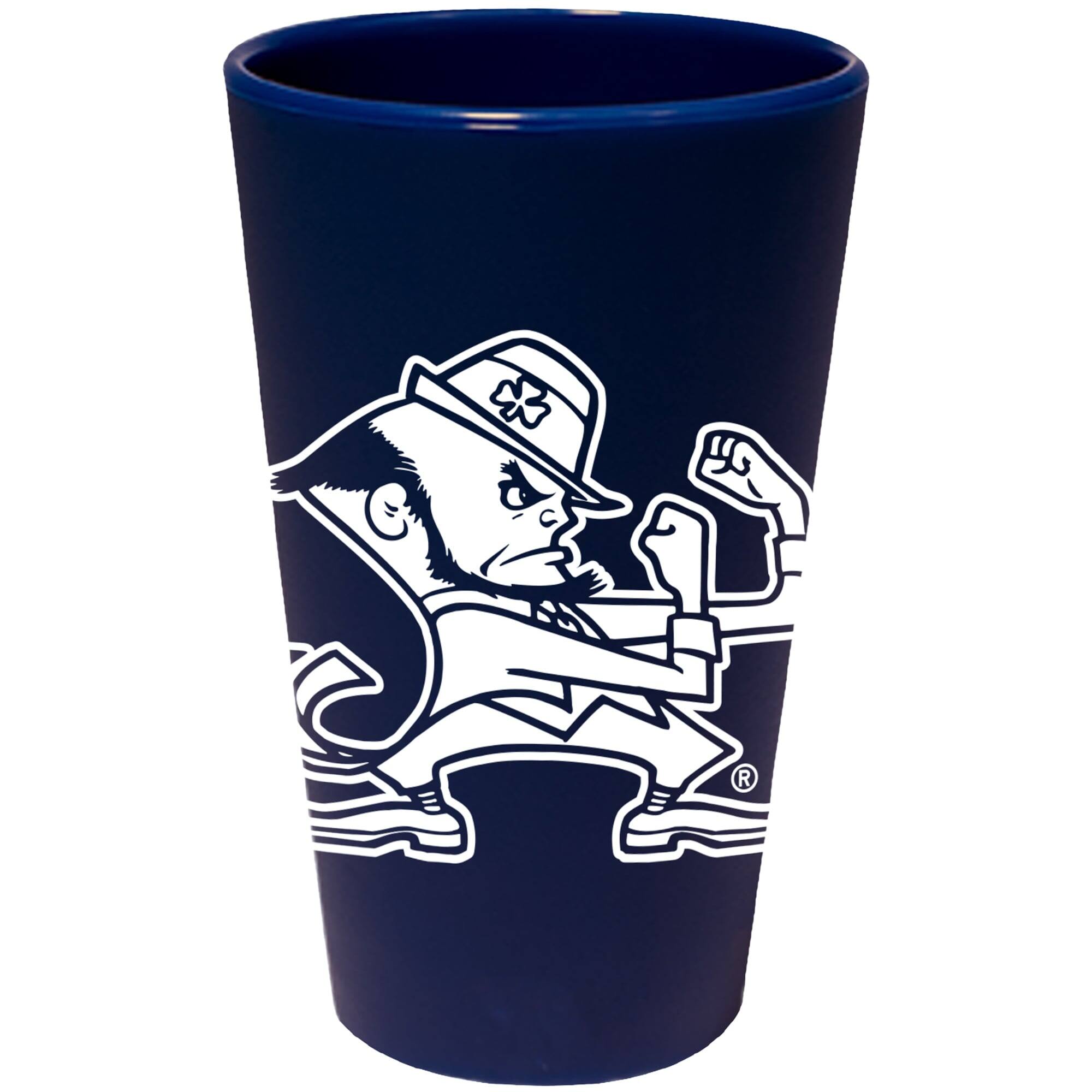 Front. WinCraft - Notre Dame Fighting Irish 16oz. Silicone Pint Glass - Multicolor.