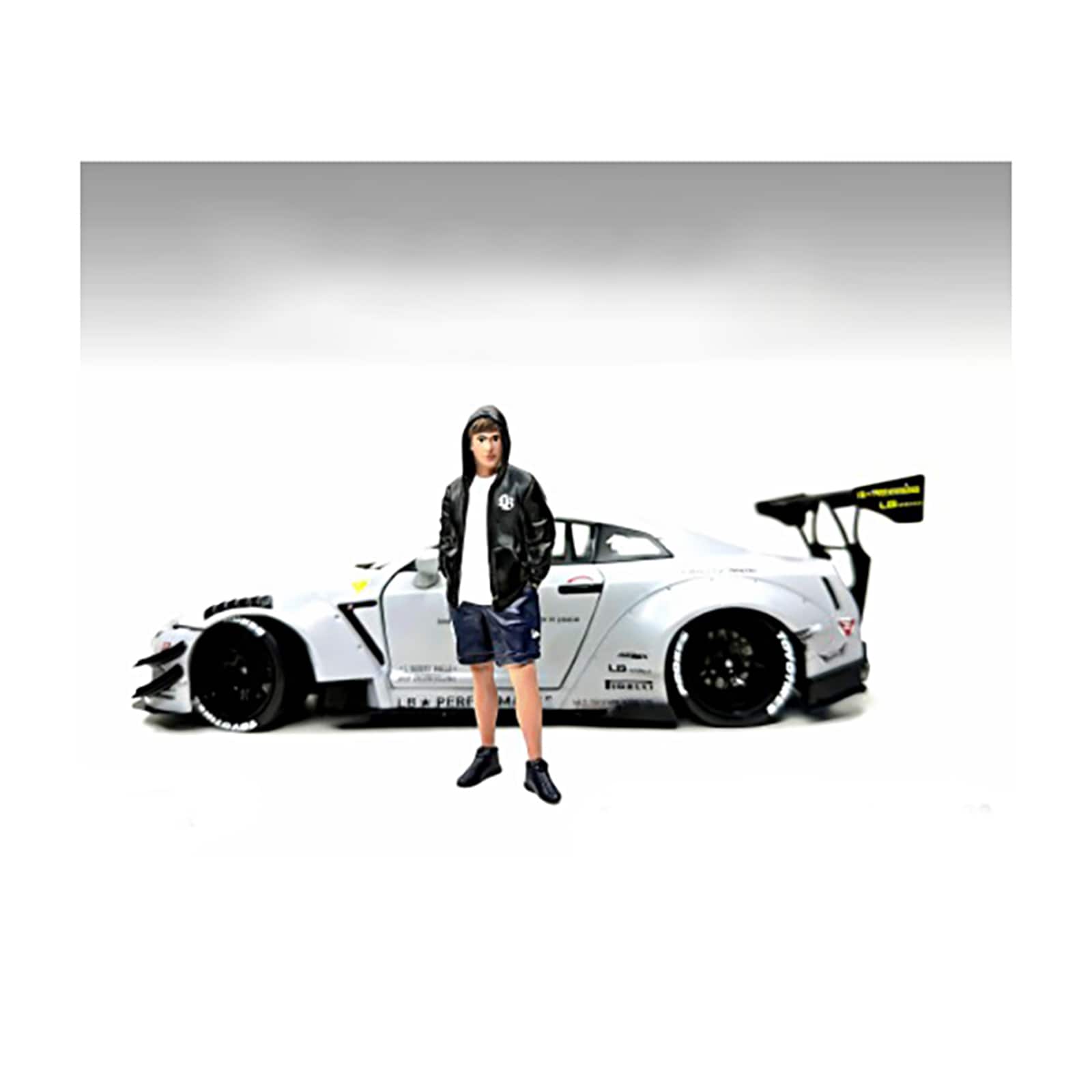 "LB Nation" Figure #2 for 1/18 Scale Models by American Diorama