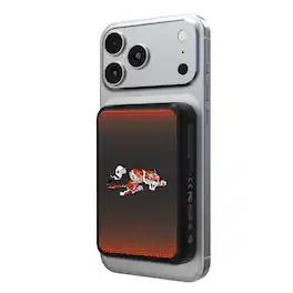 Keyscaper - Cincinnati Bengals Wireless Magnetic Power Bank - Black