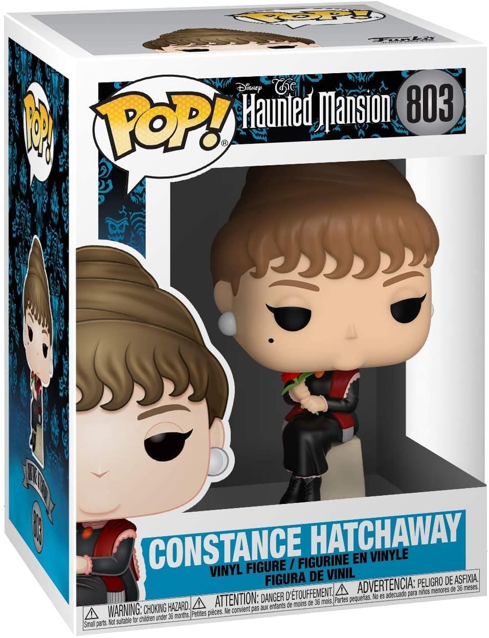 **Disney The Haunted Mansion 803**

**Constance Hatchaway**

**Vinyl Figure / Figurine en Vinyle / Figura de Vinil**

**Warning: Choking Hazard. Small parts. Not suitable for children under 36 months.**

**Attention: Danger d'étouffement. Petites pièces. Ne convient pas aux enfants de moins de 36 mois.**

**Advertencia: Peligro de asfixia. Partes pequeñas. No es adecuado para niños menores de 36 meses.**