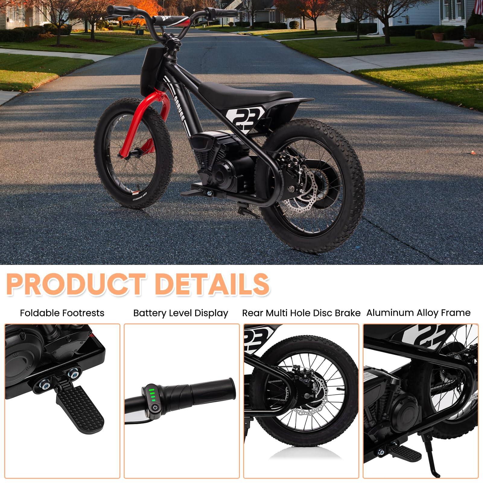 PRODUCT DETAILS

- Foldable Footrests
- Battery Level Display
- Rear Multi Hole Disc Brake
- Aluminum Alloy Frame
