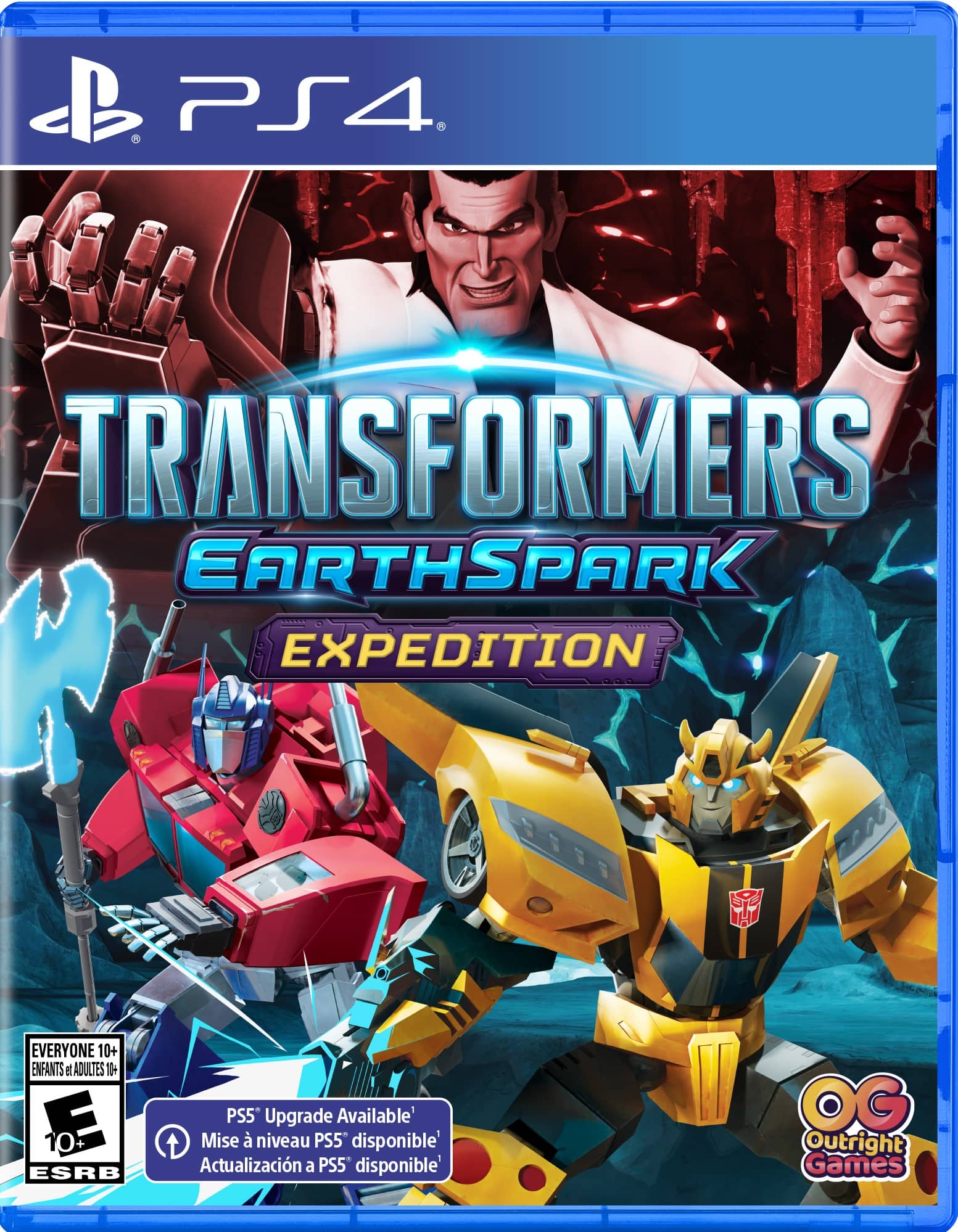Front Zoom. Transformers EarthSpark Expedition - PlayStation 4.