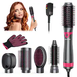 NEXPURE - Hair Dryer Brush Set, 1" 5 in 1 Hot Air Brush, Drying, Volumizer Hair Styling Tools