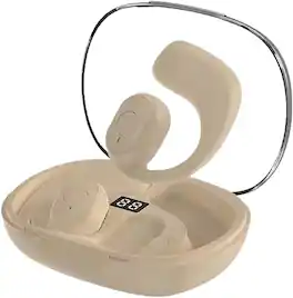 RISOKEYS - Wireless Earbuds Bluetooth Lightweight Earphones Built for Immersive Premium Sound,For sports,commuting - Off-white