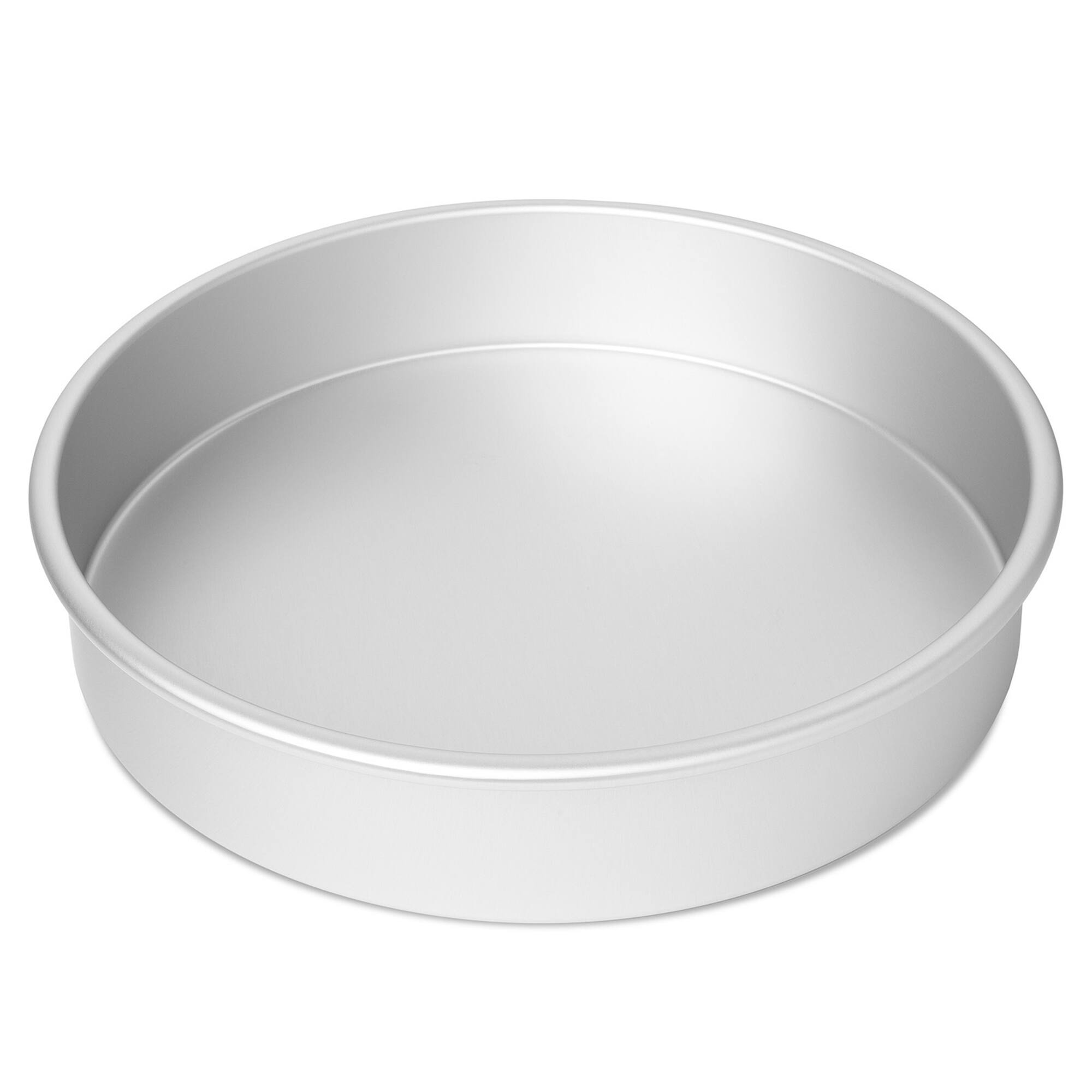 Alt View 3. Last Confection - Round Aluminum Cake Pan Sets - Silver.
