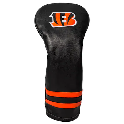 Front. Team Golf - Cincinnati Bengals Vintage Fairway Head Cover - Multicolor.